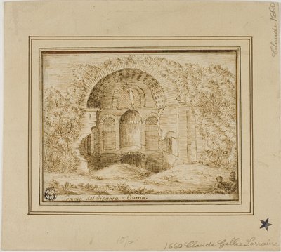 Tempio dei Giganti a Cumae da Unknown Italian