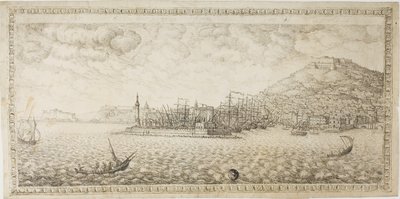 Porto di Napoli da Unknown Italian