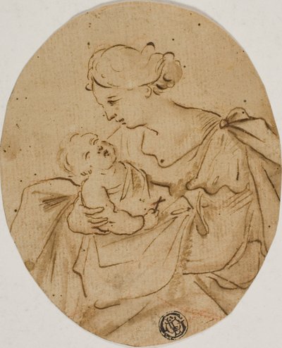 Madonna con Bambino da Unknown Italian
