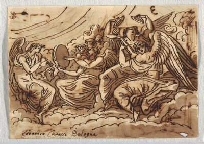 Disegno, Concerto di angeli, 1813-18 da Unknown artistUnknown artist