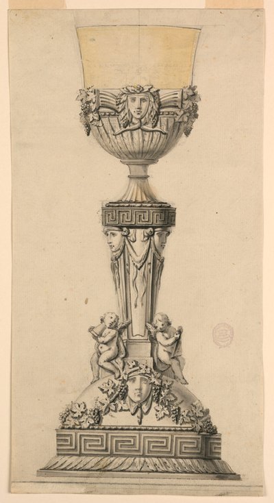 Disegno, Progetto per un calice, 1800-1830 da Unknown artistUnknown artist