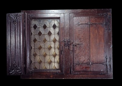 Persiana di legno del XV secolo, Parigi, Museo di Cluny da Unknown artist