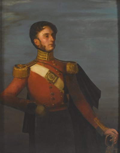 Un Capitano del 13º Fanteria Nativa del Bengala da Unknown artist