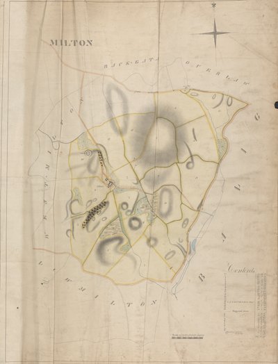 Una raccolta di rilievi di tenute scozzesi del conte di Selkirk: Milton da Unknown artist