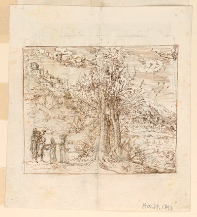 Un paesaggio da Unknown artist