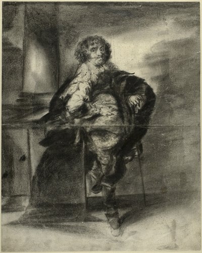 Un uomo in costume del XVII secolo da Unknown artist