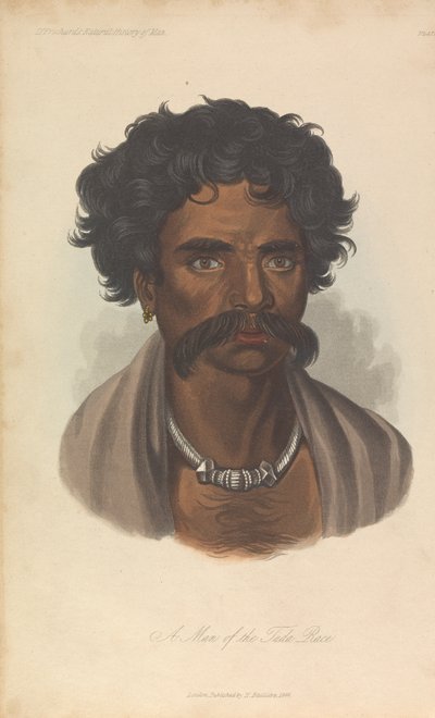 Un uomo della razza Tuda da Unknown artist