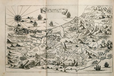 Mappa del paese e della città di Panama. Parte. 3 : cap. : 5. (incisione) da Unknown artist