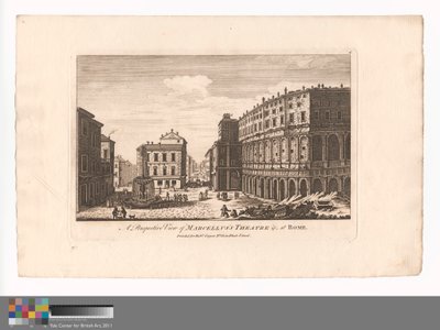 Veduta prospettica del Teatro di Marcello, ecc., a Roma da Unknown artist