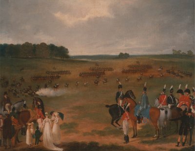 Una rassegna della cavalleria volontaria di Londra e dell