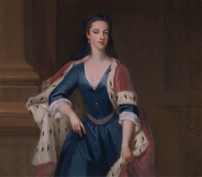 Una donna, precedentemente pensata come Anne, Lady Cavendish da Unknown artist