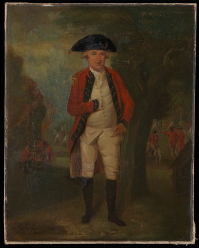 Ritratto del Maggiore Generale Arthur Tooker Collins dei Marines in uniforme completa da Unknown artist