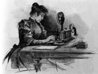 Un operatore telegrafico inventato dall