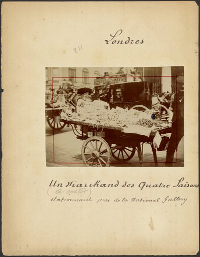[Carrello di un venditore] da Unknown artist