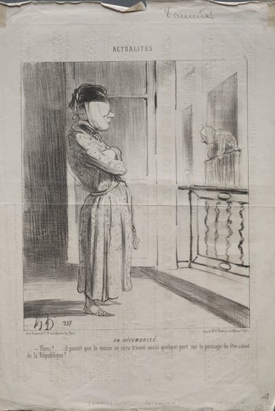 Attualità, tavola 3: Un "dicembrista" da Unknown artist