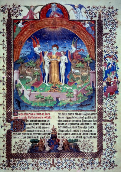 Adamo ed Eva nel Paradiso Terrestre (miniatura da 
