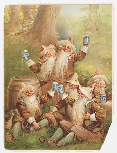 Pubblicità per la birra da Unknown artist