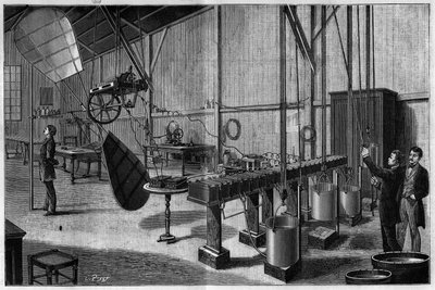 Officina aerostatica dei fratelli Tissandier: Panoramica di un
