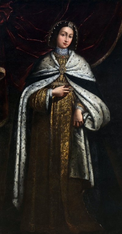 Agnese di Faucigny, moglie di Pietro II, Conte di Savoia da Unknown artist