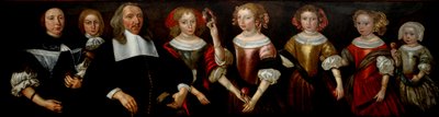 Alderman Crowle e la Sua Famiglia, c.1665 da Unknown artist