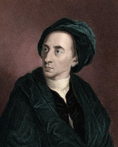 Alexander Pope da Unknown artist