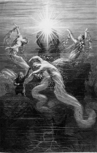 Illustrazione allegorica di "L