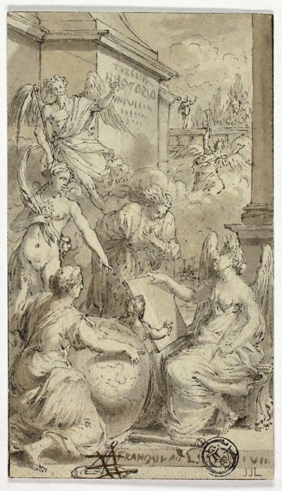 Allegoria della storia da Unknown artist