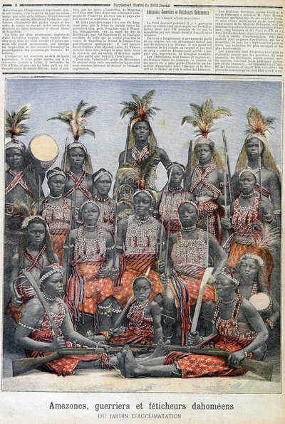 Amazzoni, guerriere e feticiste del Dahomey (dall