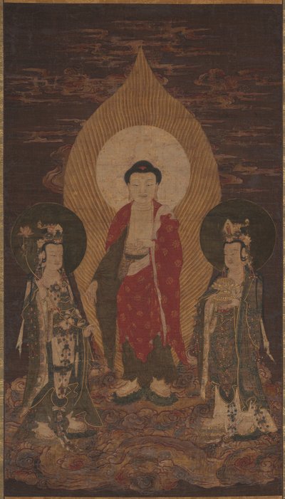 Triade di Amitābha da Unknown artist