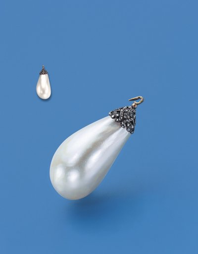 Pendente di perle antico da Unknown artist