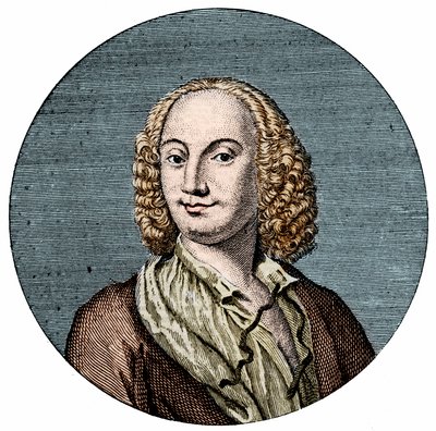 Antonio Vivaldi (1678-1741), compositore italiano da Unknown artist
