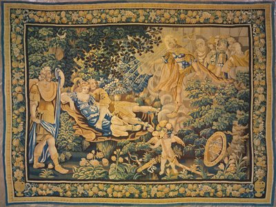 Apollo che espone Marte e Venere al dileggio degli Olimpi, dalle Metamorfosi di Ovidio da Unknown artist