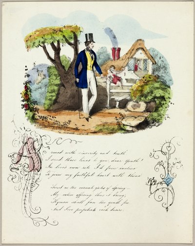 Armati di sincerità e verità (Valentino) da Unknown artist