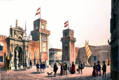 Arsenale di Venezia nel XIX secolo da Unknown artist