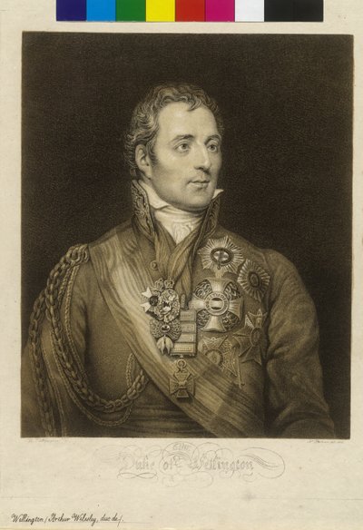 Arthur Wellesley Duca di Wellington da Unknown artist