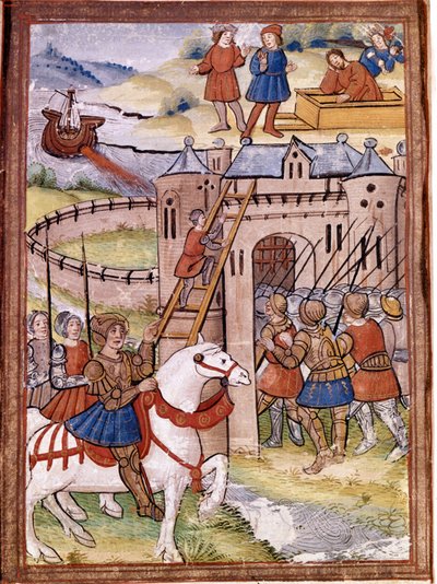 Assalto a un castello. Episodio della Guerra dei Cent