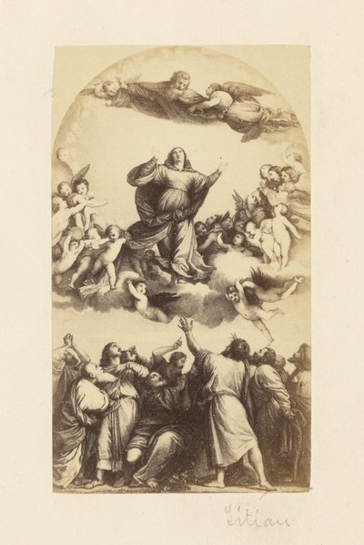 [Assunzione della Vergine" di Tiziano] da Unknown artist