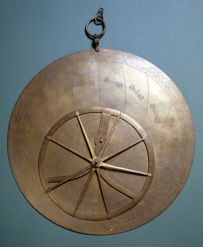 Orologio astrologico del XV secolo da Unknown artist