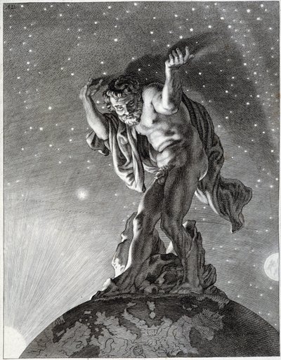 Atlante che sostiene il cielo da Unknown artist