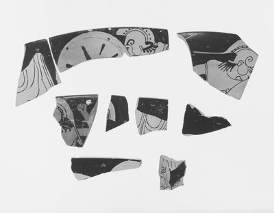 Frammento di kylix attico a figure rosse da Unknown artist