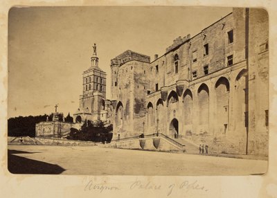 Avignone. Palazzo dei Papi da Unknown artist