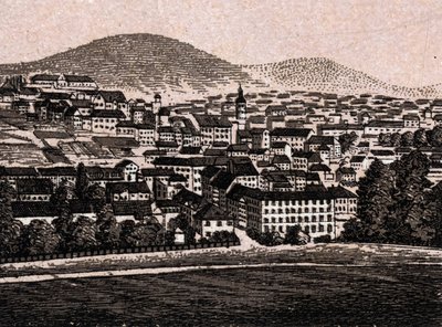 Baden Baden (Baden-Baden), Germania: vista della città (Vista Generale). in 