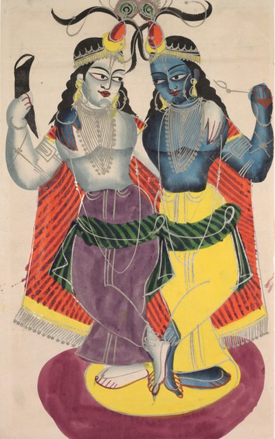 Balarama e Krishna da Unknown artist