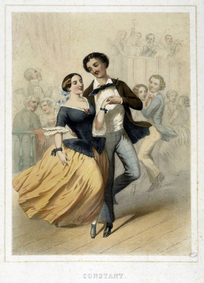 Ballo: Costante, circa 1860 da Unknown artist