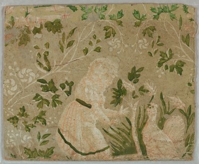Frammento di Scatola da Cappello da Unknown artist