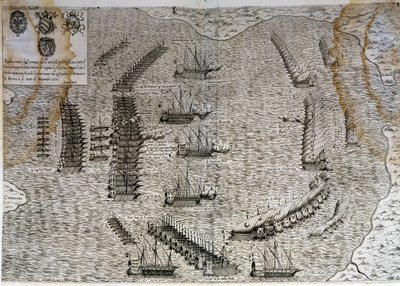 Battaglia di Lepanto da Unknown artist
