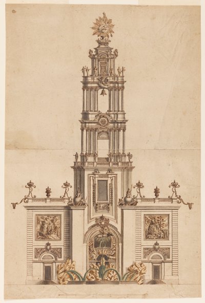Campanile, probabilmente per Ferdinando IV di Napoli da Unknown artist