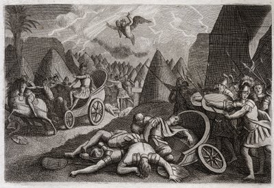 Bibbia di Royaumont, Antico Testamento: Sconfitta di Sennacherib. Dio sconfigge l
