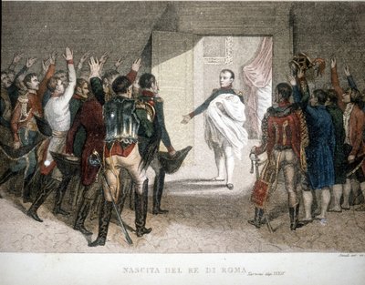Nascita del Re di Roma: Napoleone II (Francesco Carlo Giuseppe Napoleone Bonaparte), figlio dell