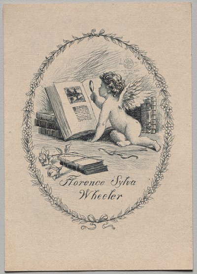 Ex Libris: Florence Sylva Wheeler da Unknown artist